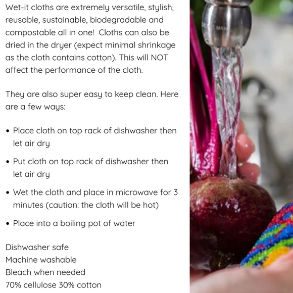 🌞 5/$20 Skrubba Scrub Cloth - New In Original Packaging - Reusable Scrubbies - Picture 4 of 5